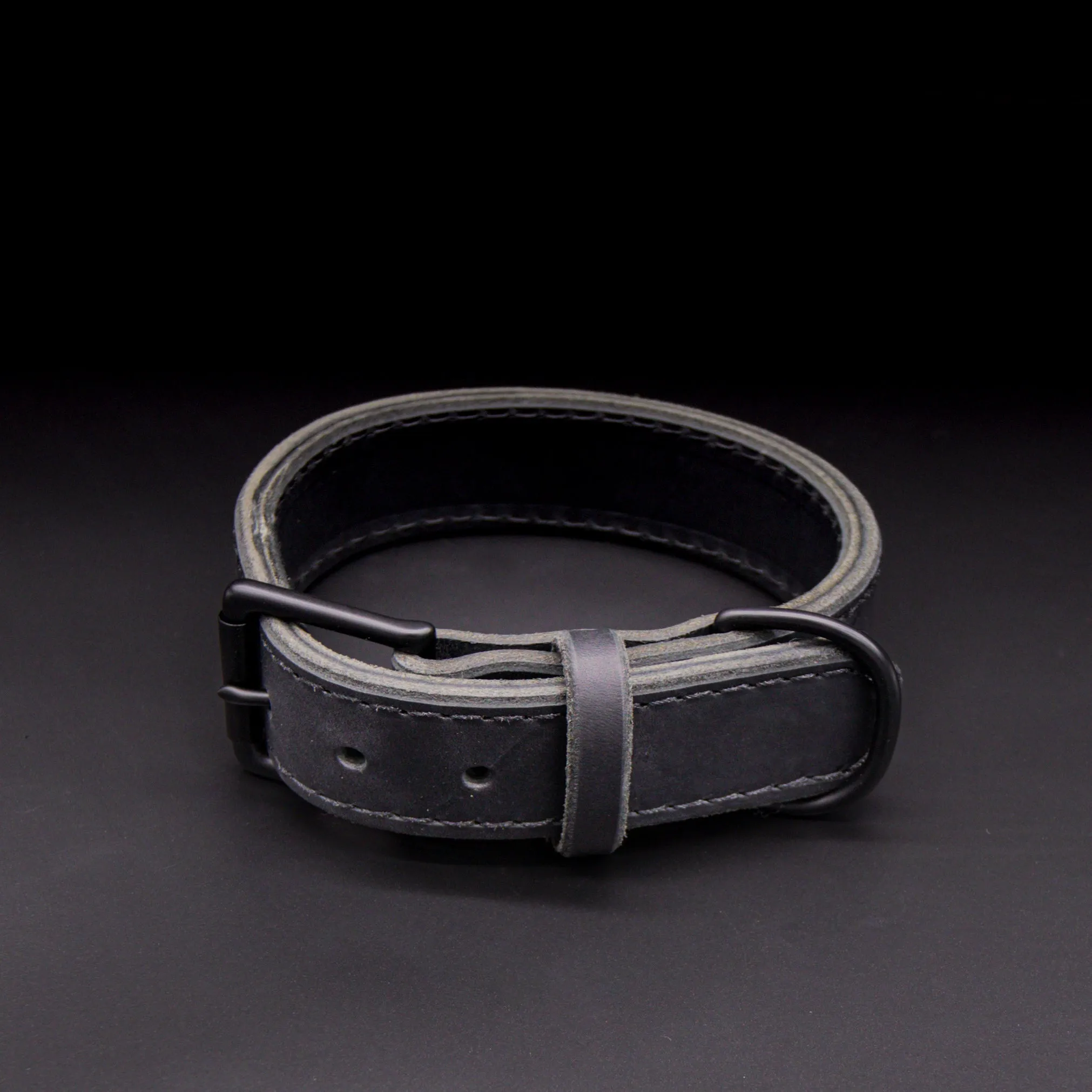 1.5" Black Latigo Collar