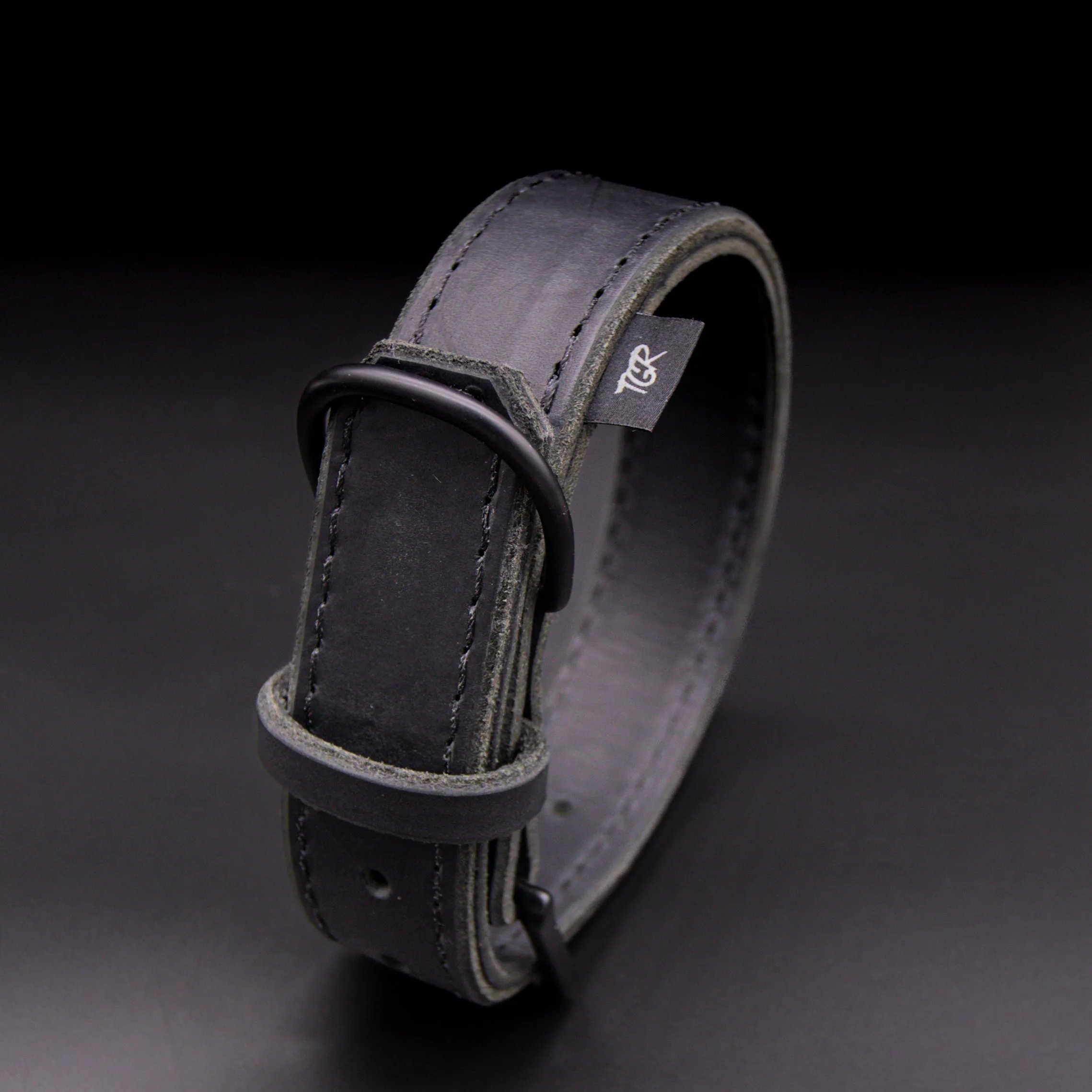1.5" Black Latigo Collar