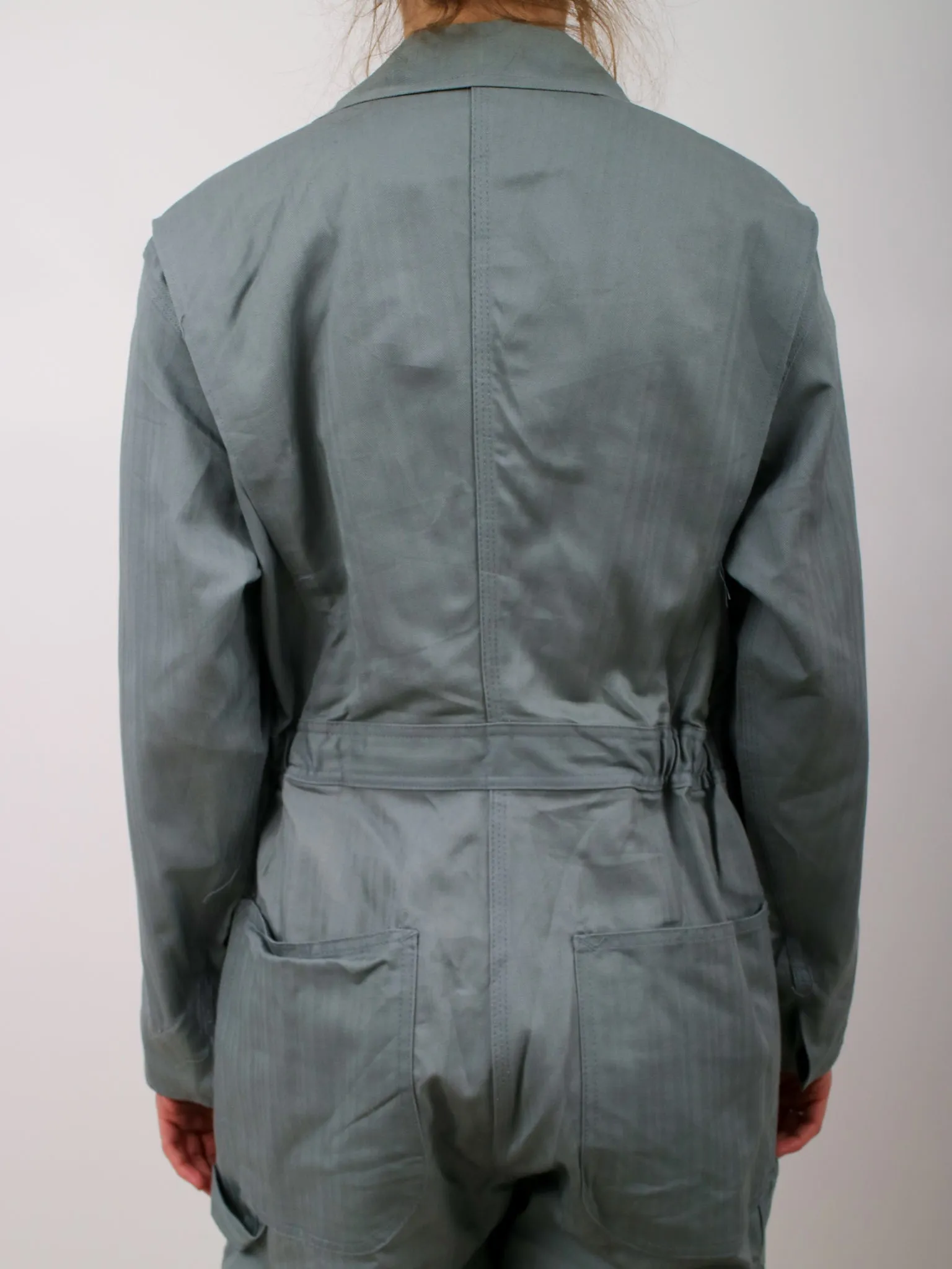1950s Deadstock "Big Mac" by Penny Gray Sanforized Cotton Coveralls Jumpsuit
