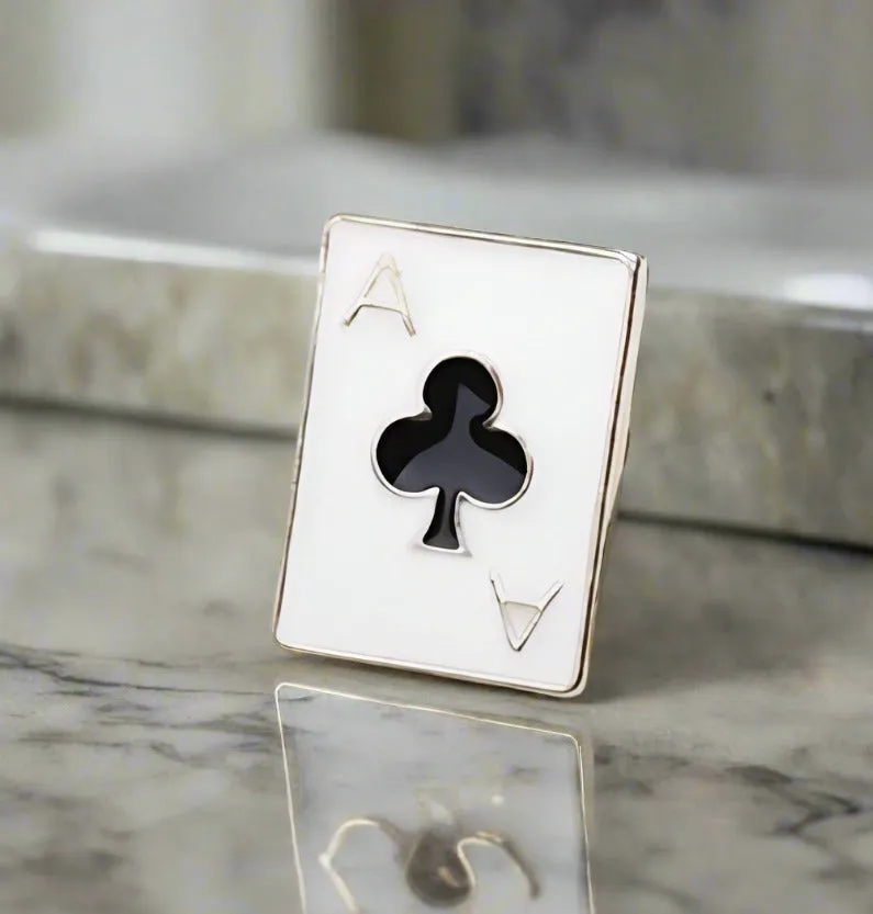 Aces Lapel Pin