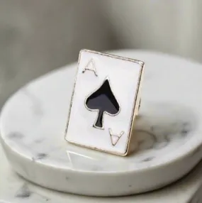 Aces Lapel Pin