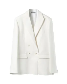 ANAII | DOUBLE BREAST LINNEN OVERSIZE BLAZER