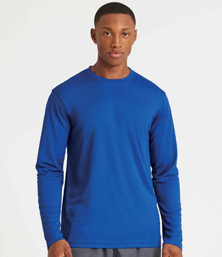 AWDis Cool Long Sleeve Wicking T-Shirt | Royal Blue