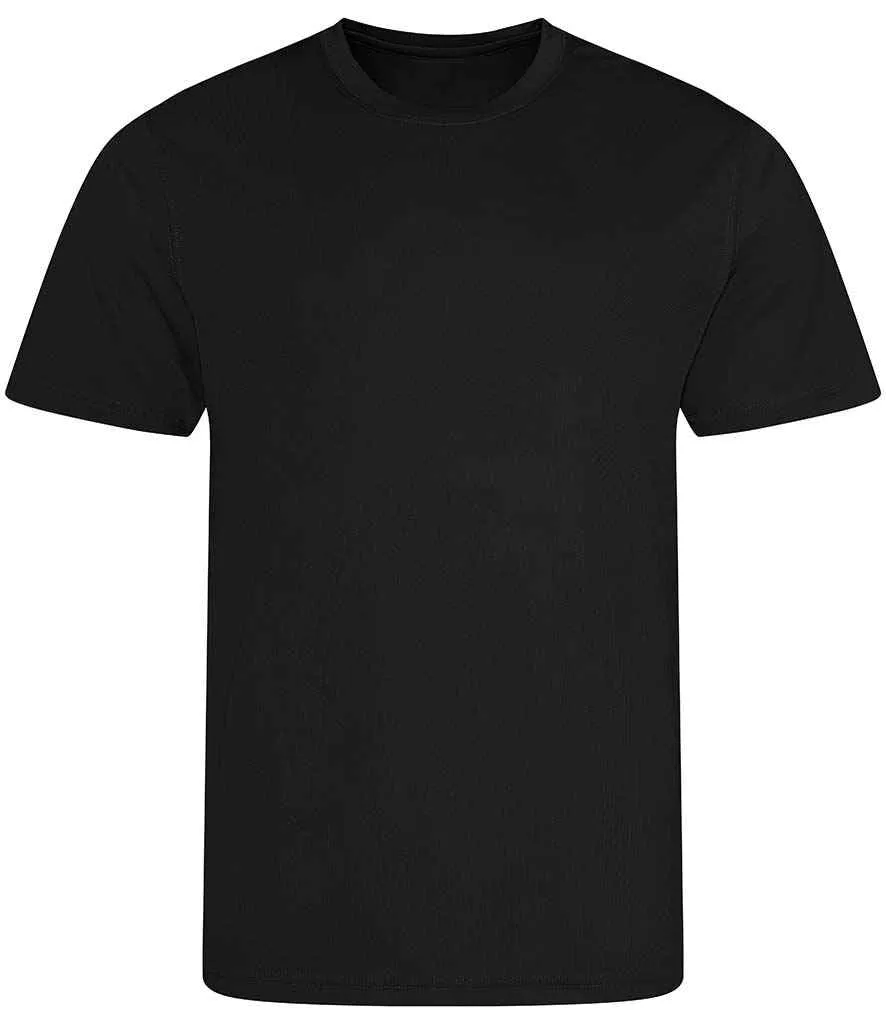 AWDis Cool Recycled T-Shirt | Jet Black