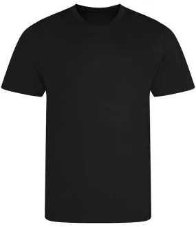 AWDis Cool Recycled T-Shirt | Jet Black