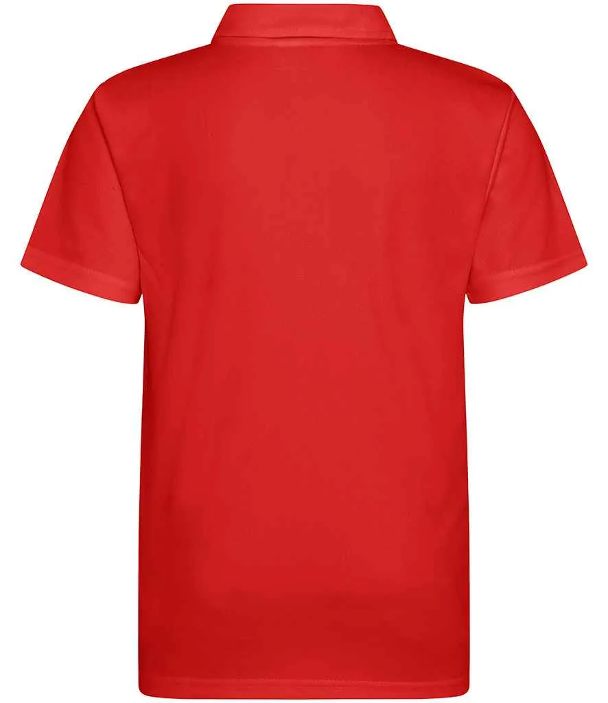 AWDis Kids Cool Polo Shirt | Fire Red
