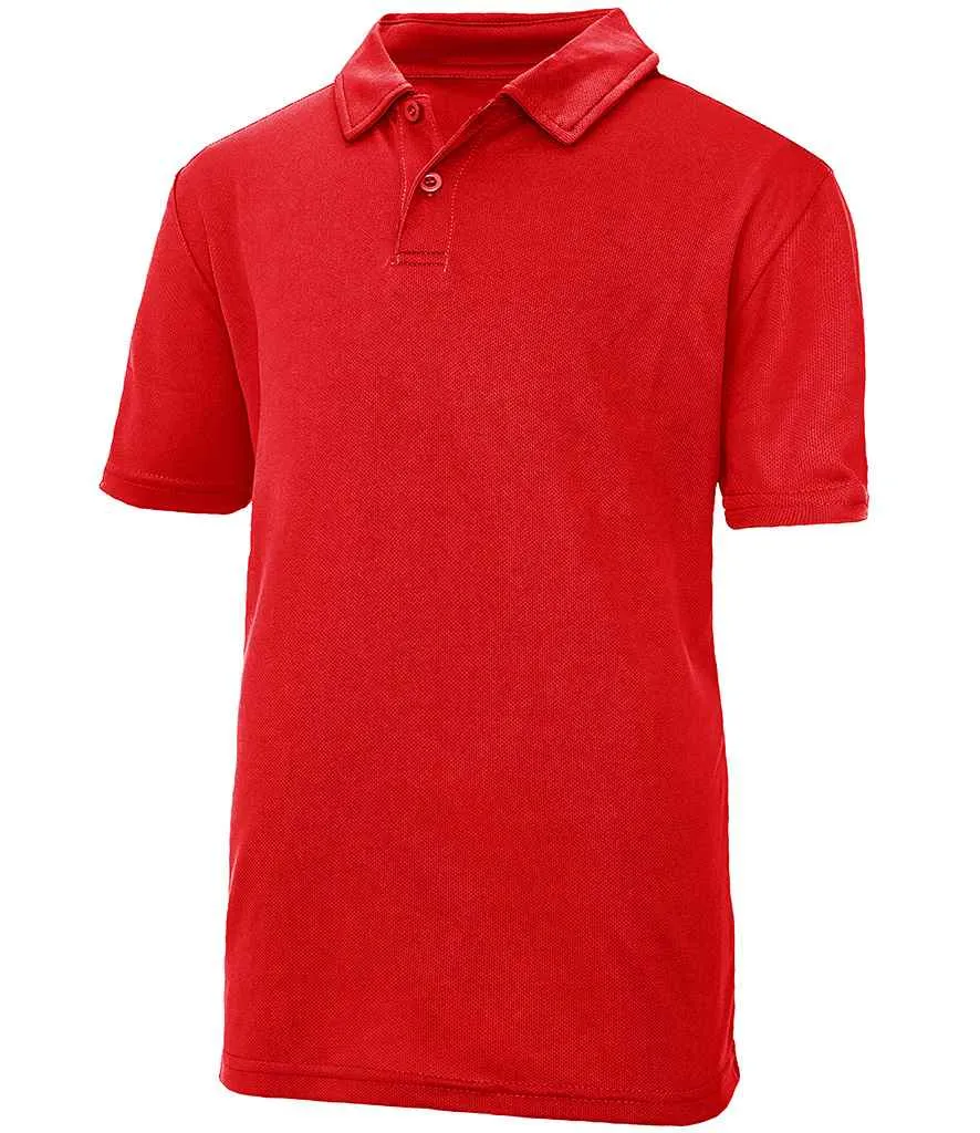 AWDis Kids Cool Polo Shirt | Fire Red
