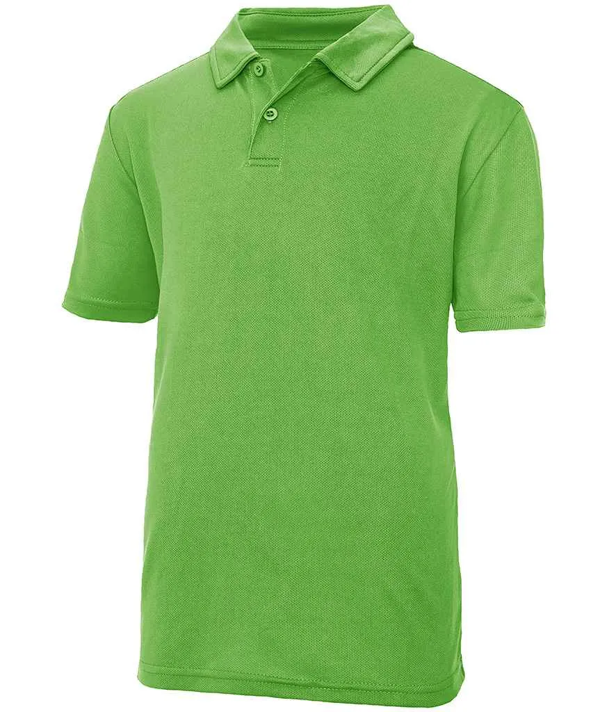 AWDis Kids Cool Polo Shirt | Lime Green