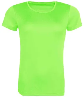 AWDis Ladies Cool Recycled T-Shirt | Electric Green