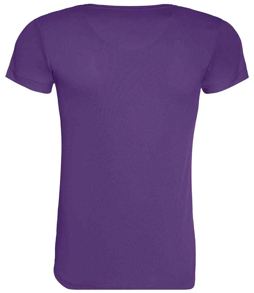 AWDis Ladies Cool Recycled T-Shirt | Purple