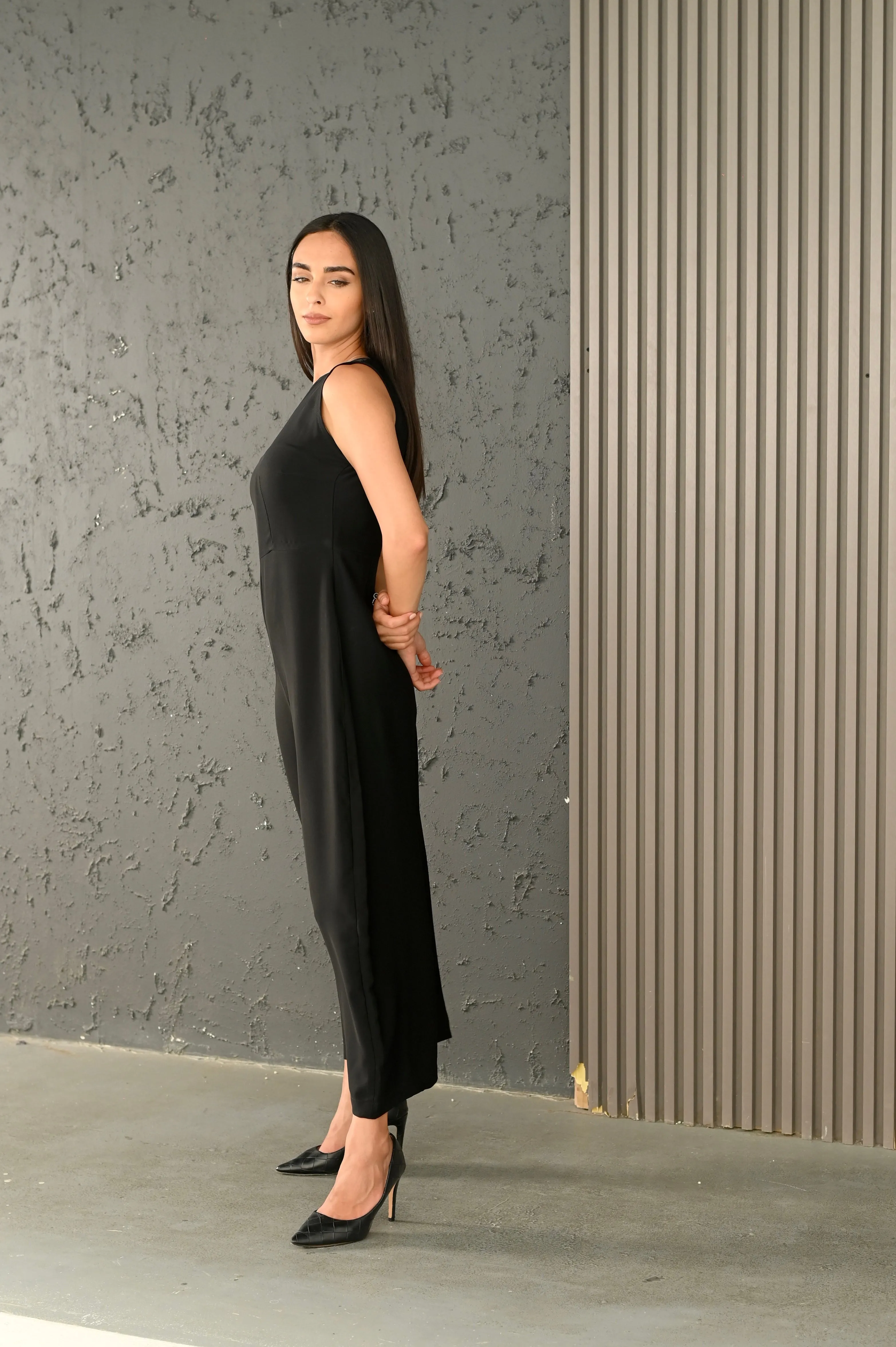 BLACK JUMPSUIT #274