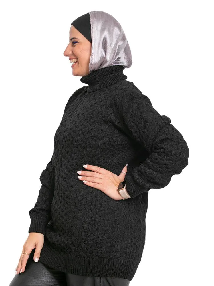 Black S-Vent Pullover