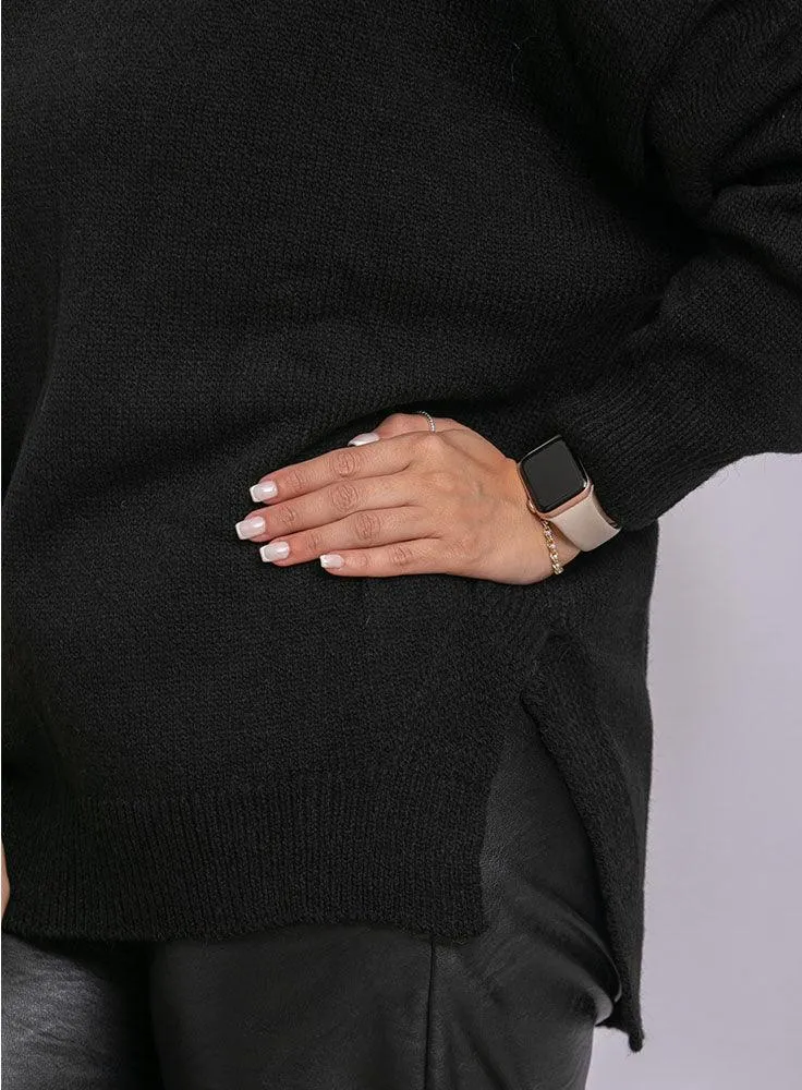 Black S-Vent Pullover