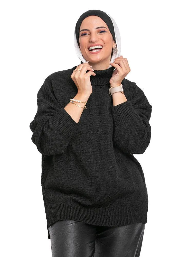Black S-Vent Pullover