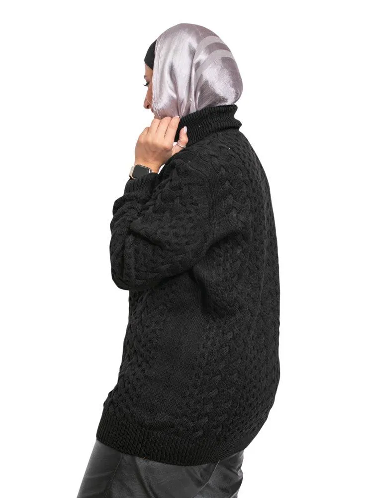 Black S-Vent Pullover