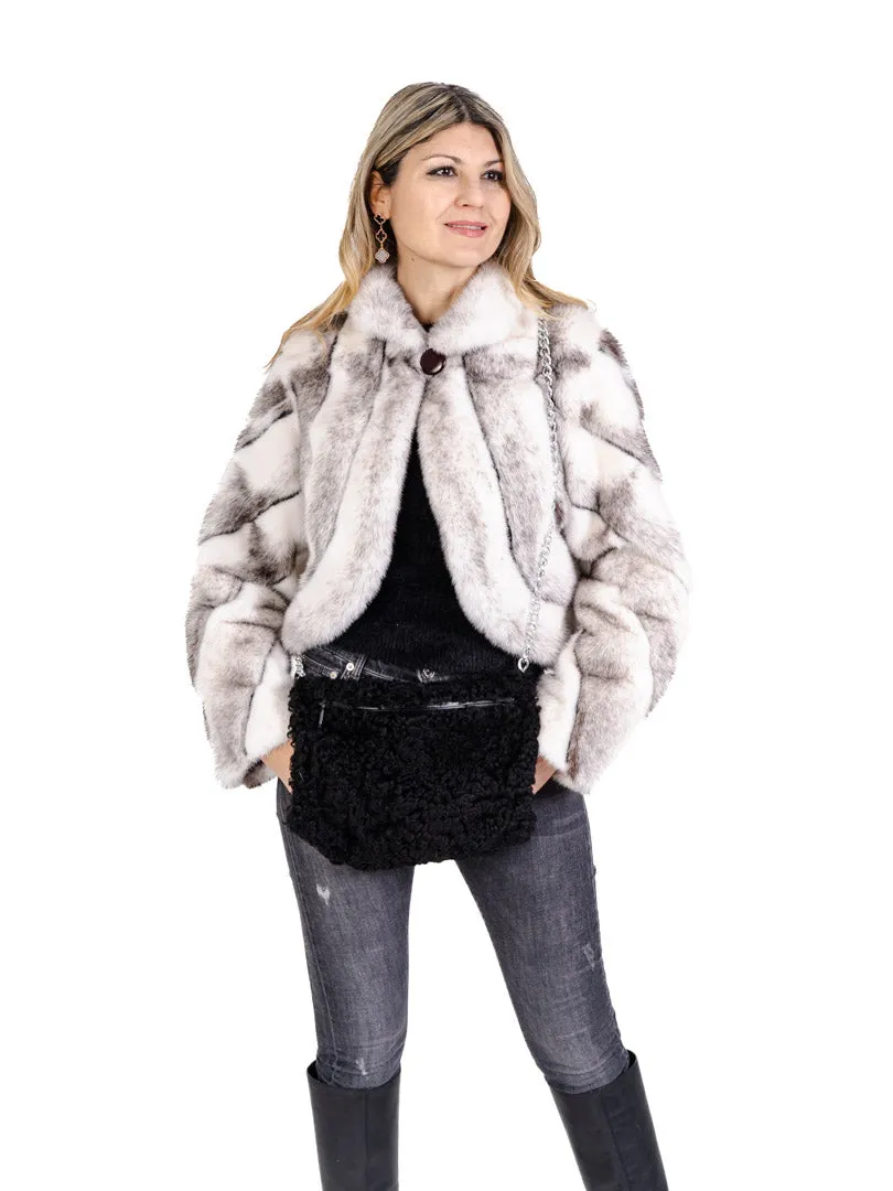 Bolero Cross Mink Fur
