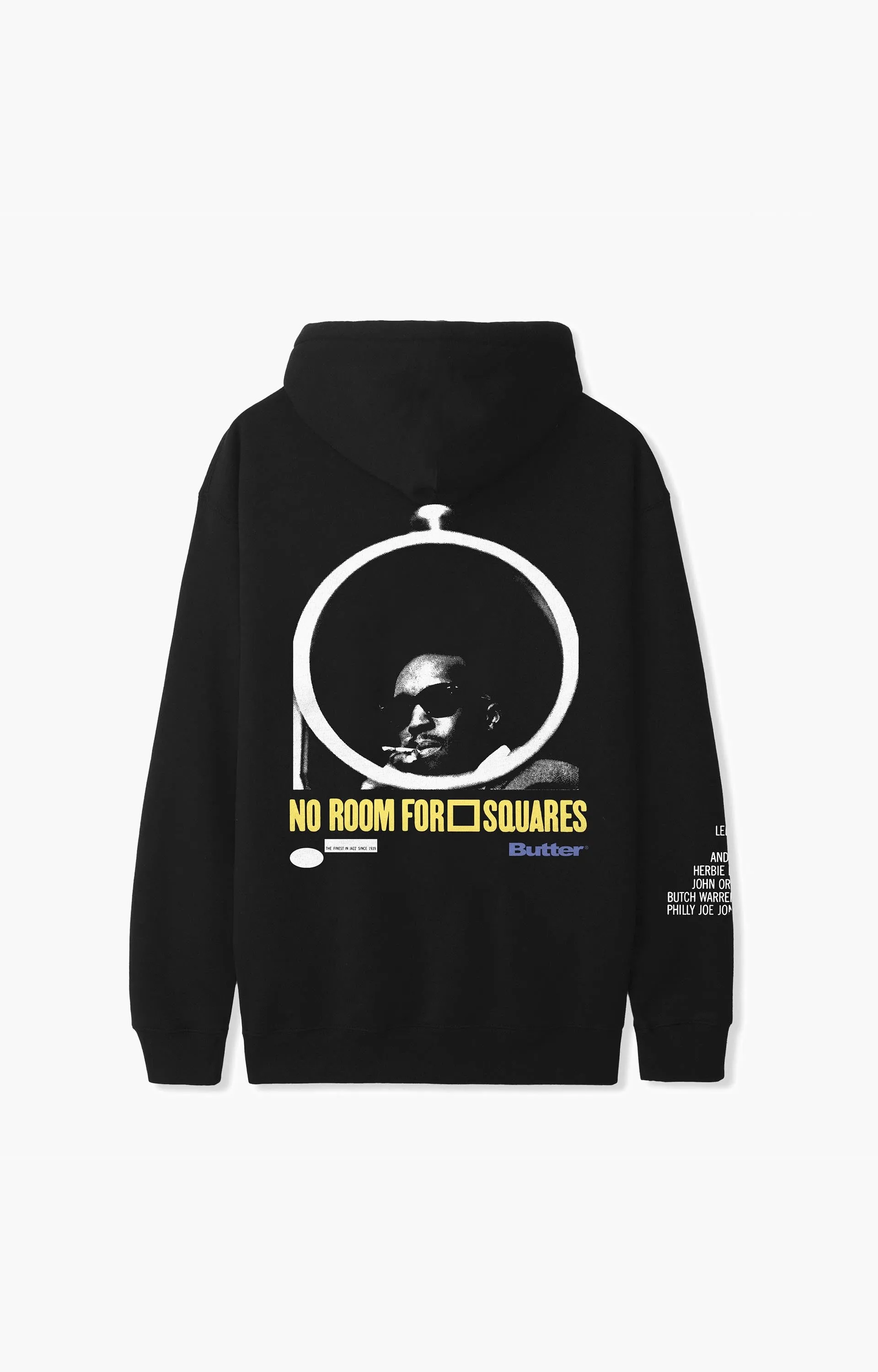 Butter Goods Mobley Pullover Hoodies, Black