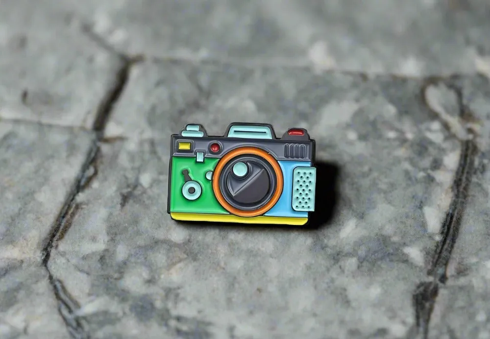 Camera Lapel Pin