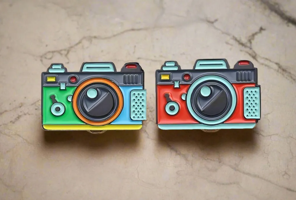 Camera Lapel Pin