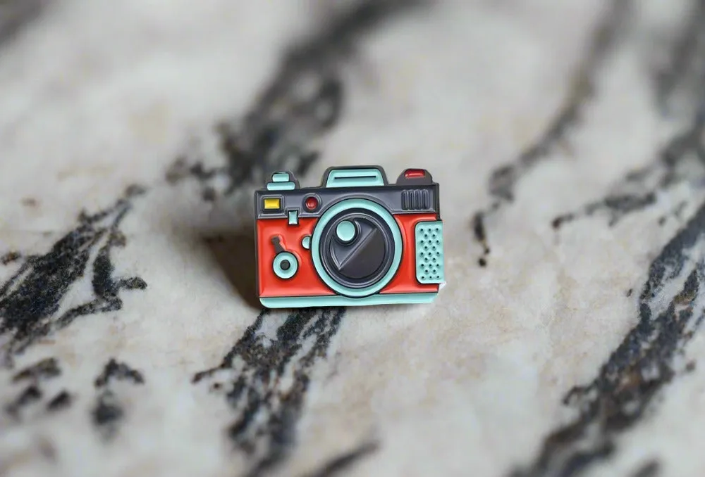 Camera Lapel Pin
