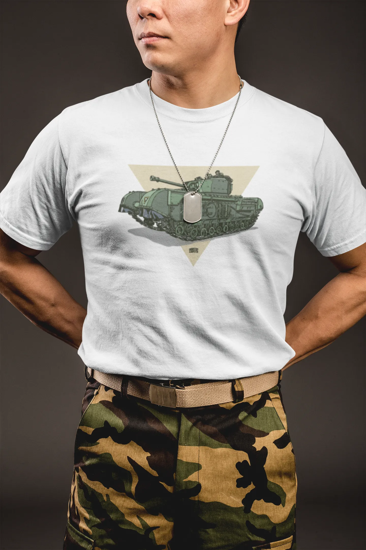 CHURCHILL TANK T-SHIRT
