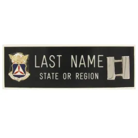 Civil Air Patrol Blazer Name Plate: Captain