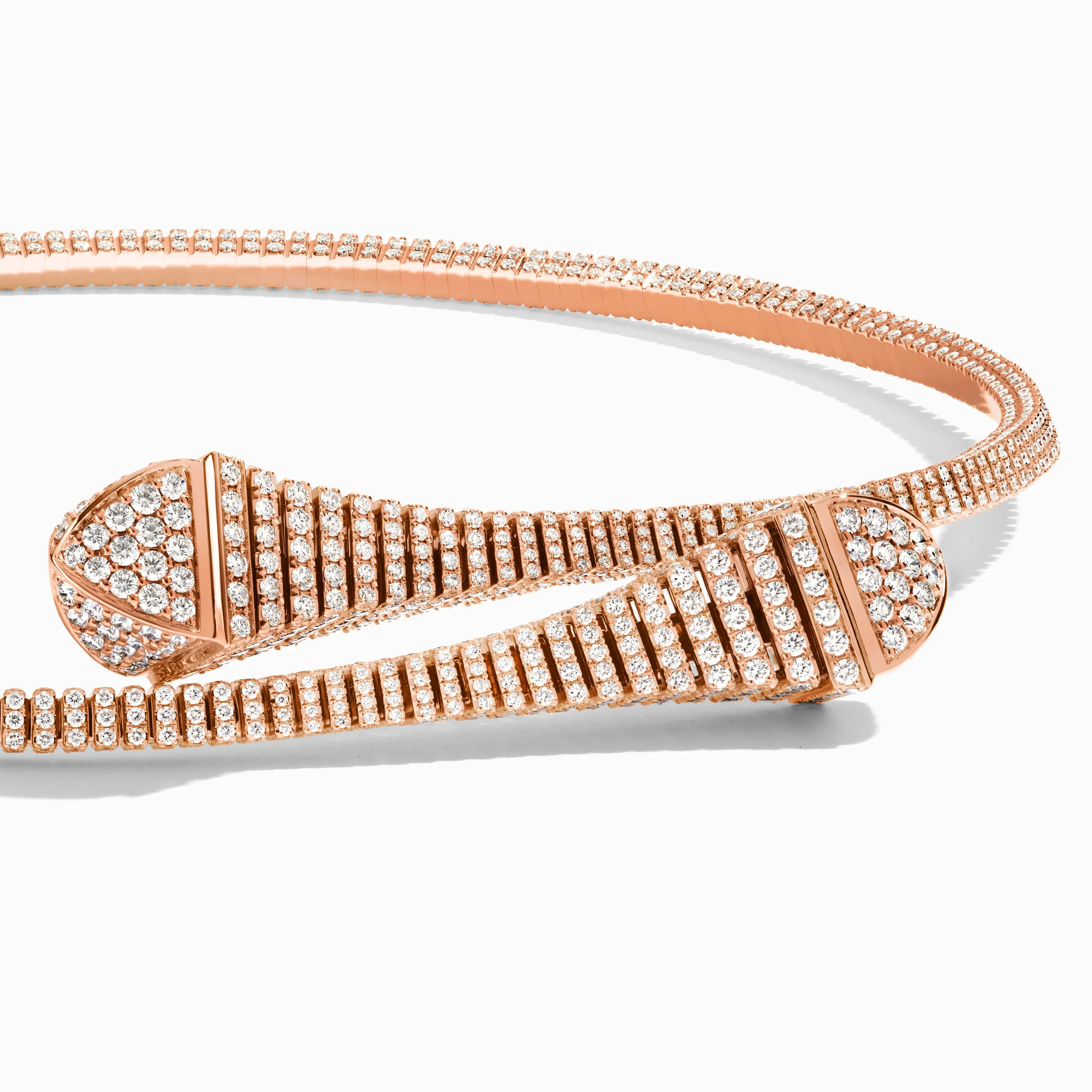 Cleo Rev Full Diamond Slip-On Necklace