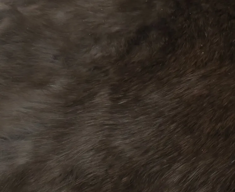 Cross Cut Whole Rabbit Hide