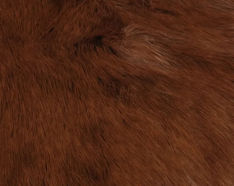 Cross Cut Whole Rabbit Hide