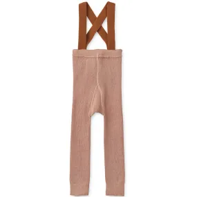 Cuno Tights in Tuscany Rose / Golden Caramel by Liewood - Last One In Stock - 0-3 Months