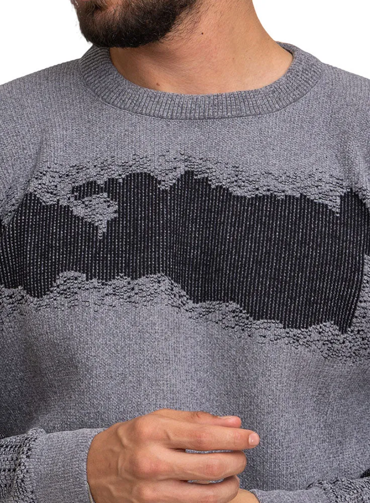 Dark Grey-Design00109 BS-Round Pullover