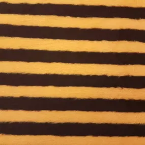 Fleece And Fur Toy Fur Animal Fur Bumble Bee Striped Fur