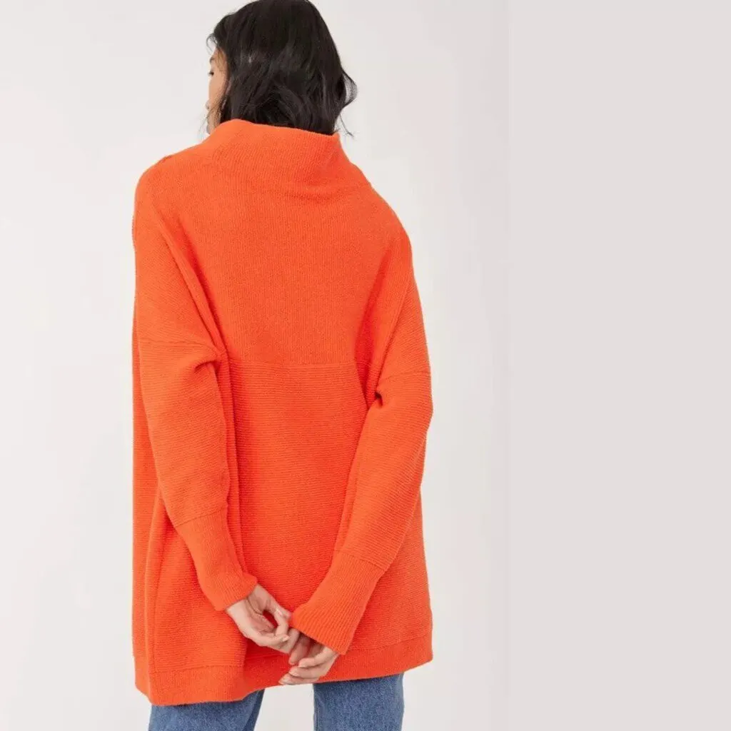 Free People Ottoman Slouchy Tunic Sweater - Size Medium