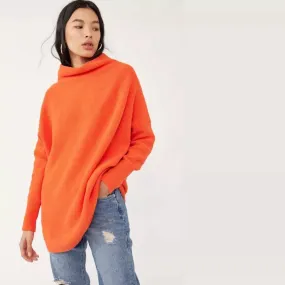 Free People Ottoman Slouchy Tunic Sweater - Size Medium