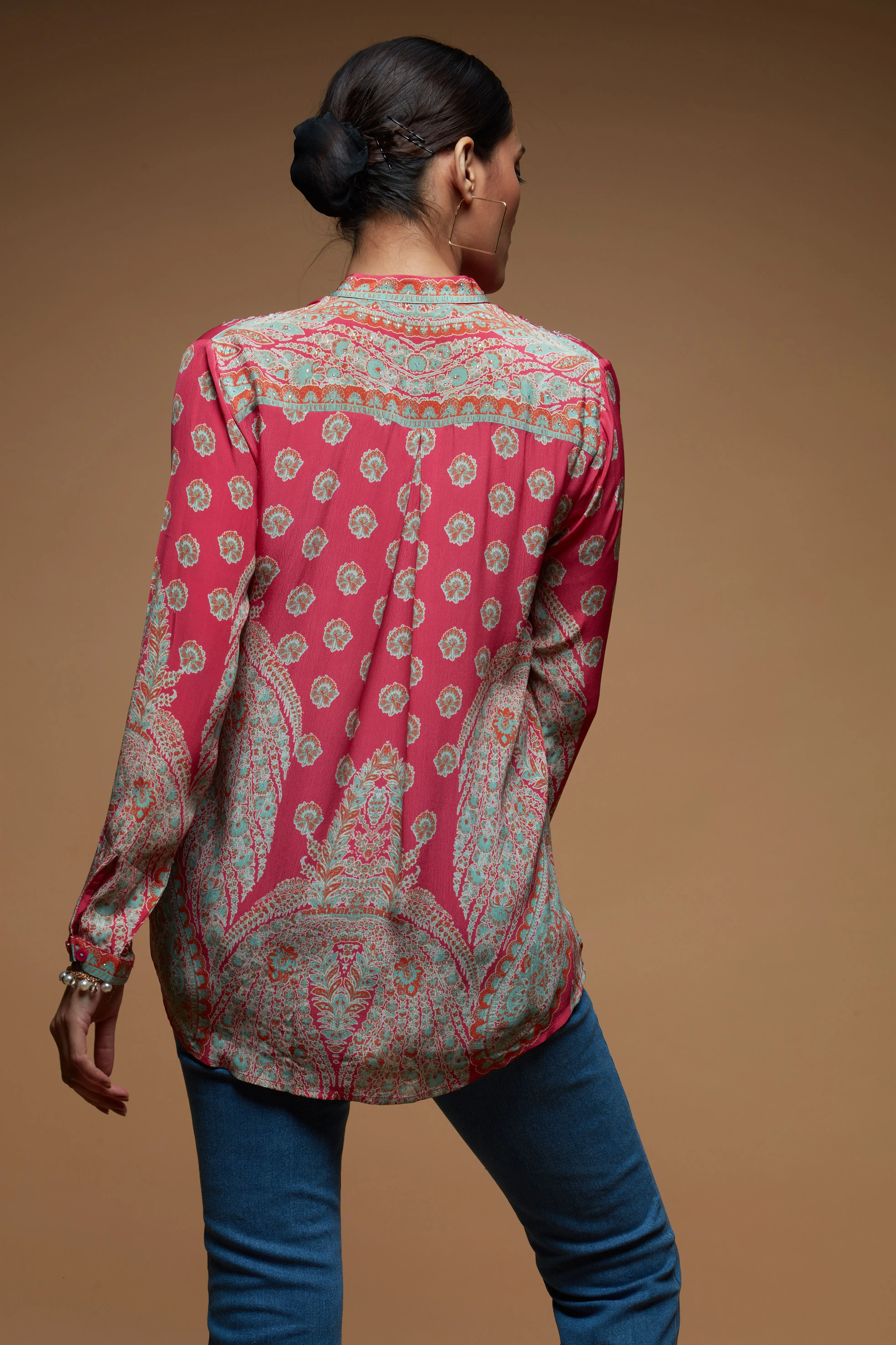 Fuchsia Color Shirt