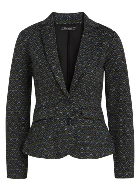 Getailleerde blazer | King Louie Daisy blazer Adonis black