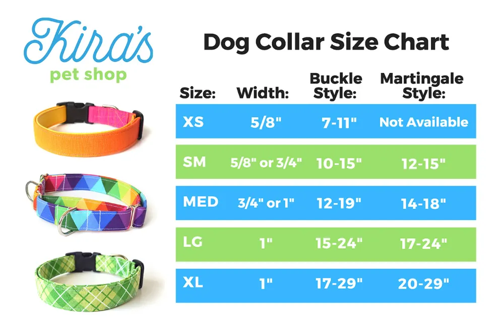 Gray Geometric Dog Collar