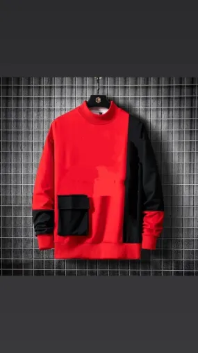 Half Polo Neck Funky Tshirt