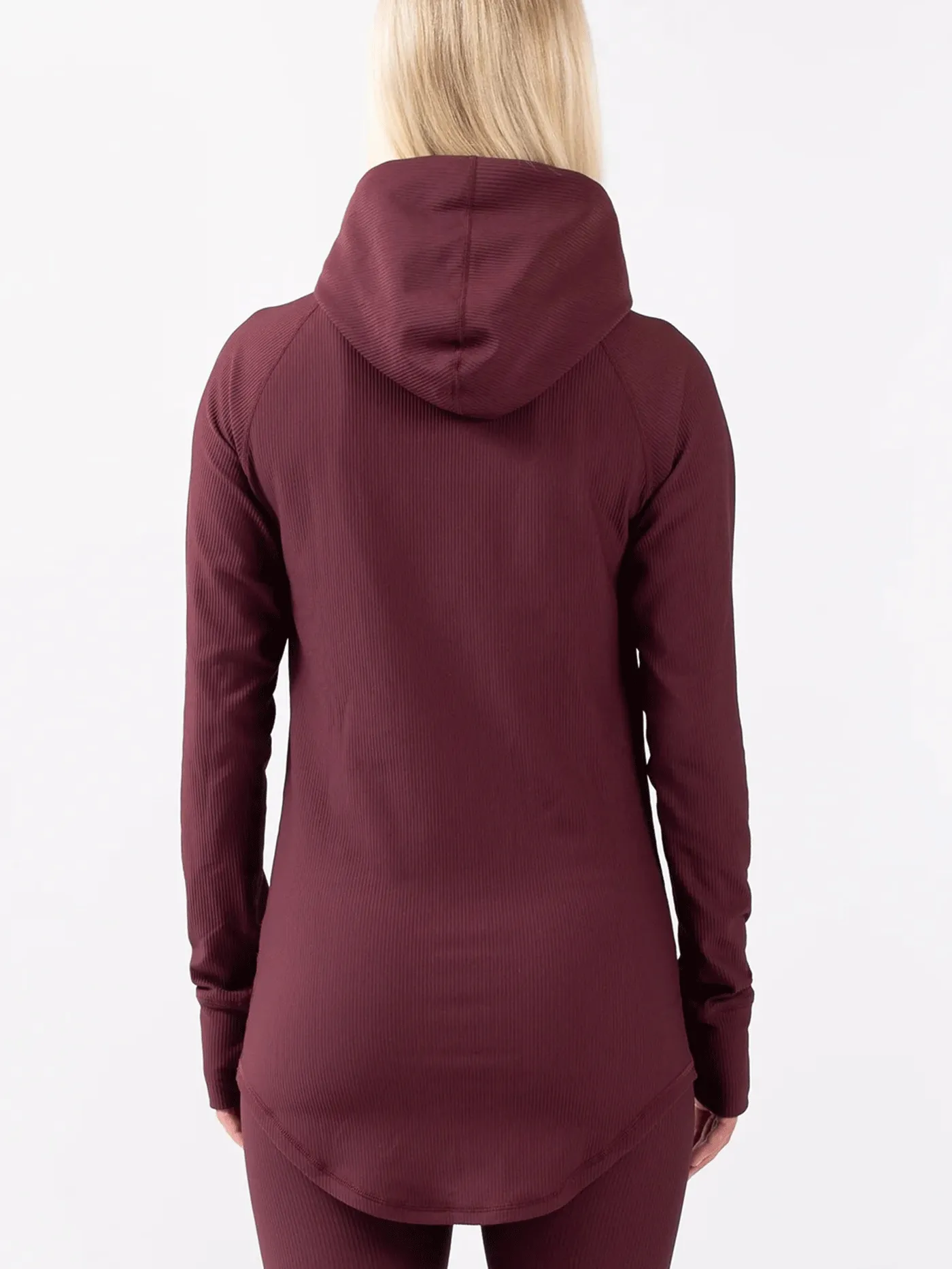 Icecold Hood Rib Wine Base Layer