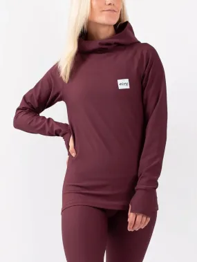 Icecold Hood Rib Wine Base Layer