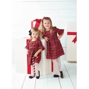 Infant & Toddler Red Tartan Plaid Dress