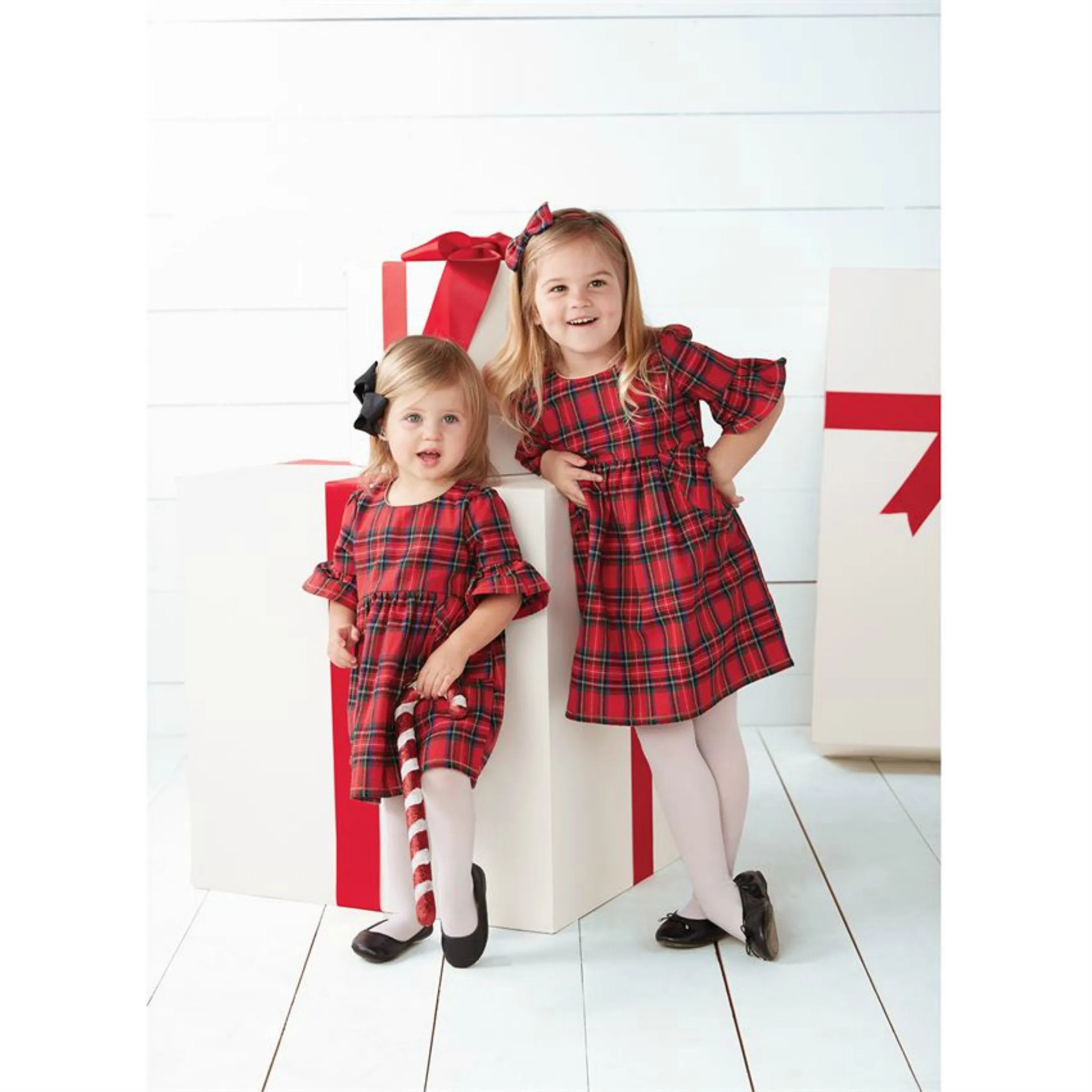 Infant & Toddler Red Tartan Plaid Dress