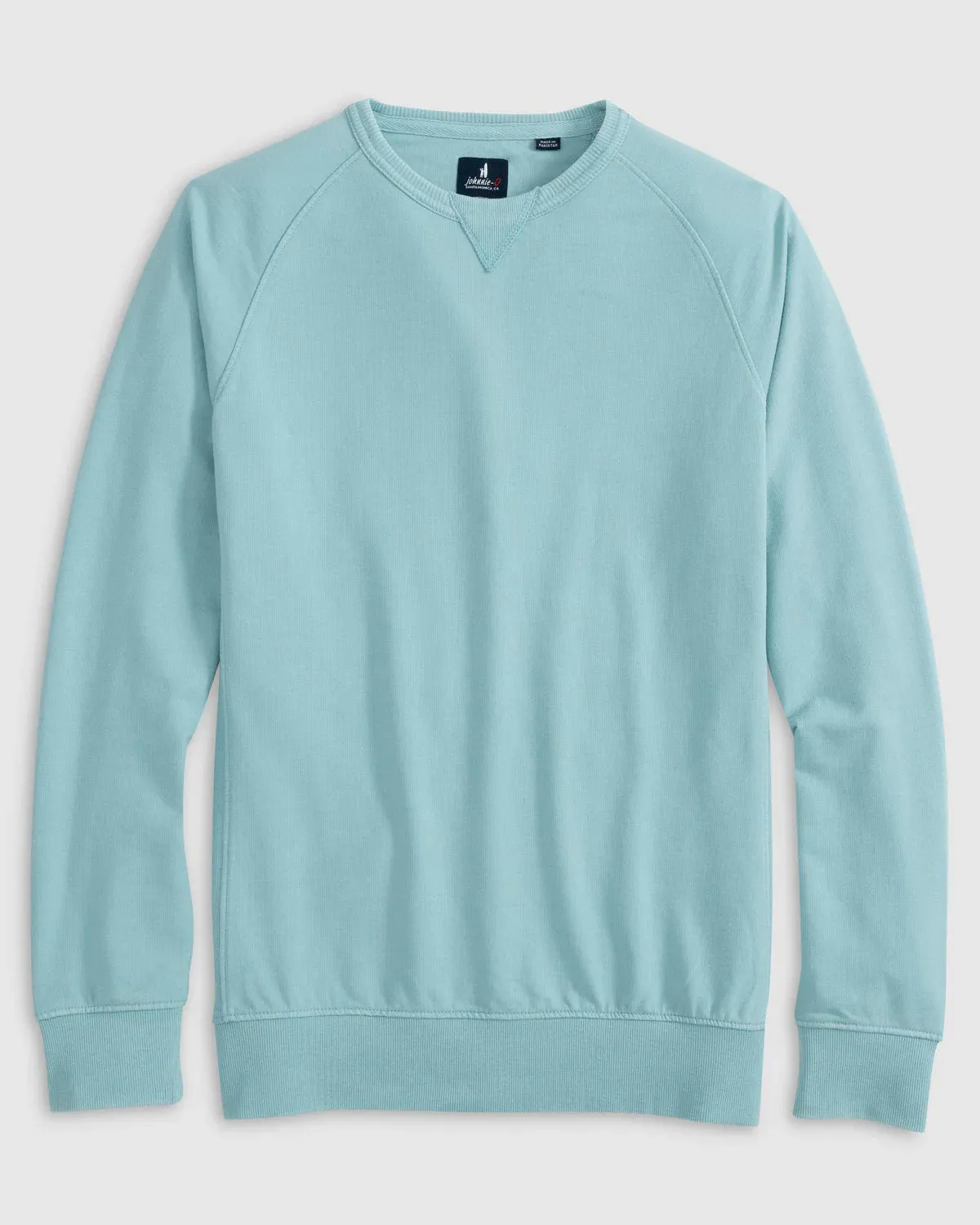 Johnnie-O Taber Crewneck Sweatshirt Permafrost