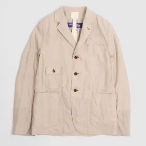 Junya Watanabe Man Reversible Four Pocket Linen Blazer Jacket