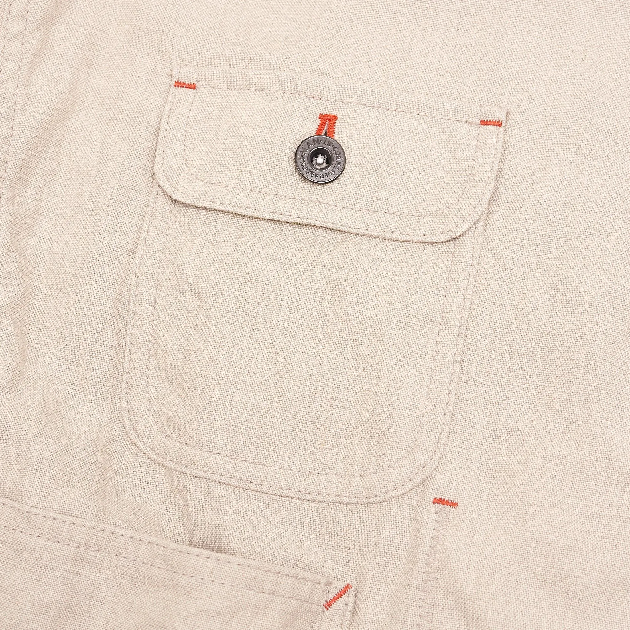 Junya Watanabe Man Reversible Four Pocket Linen Blazer Jacket