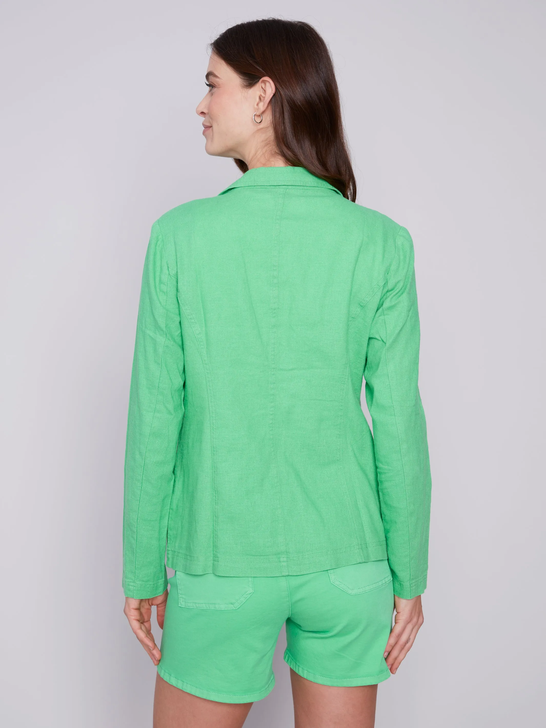 Light Linen Blend Blazer