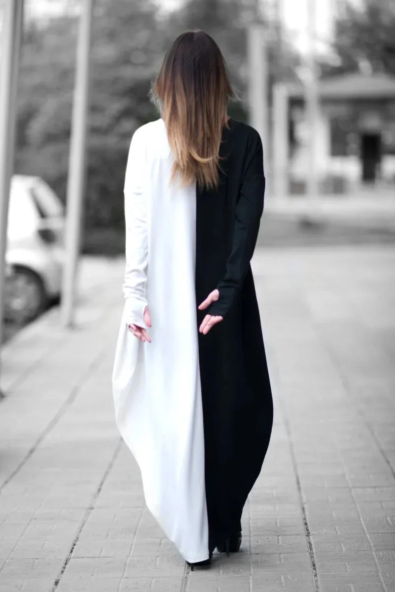 LONG COTTON DRESS WENDY by EUG Fashion