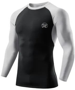 MEETWEE Men's Compression Shirts Base Layer Top