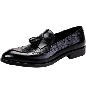 Men Tassel Boat Shoes Oxford