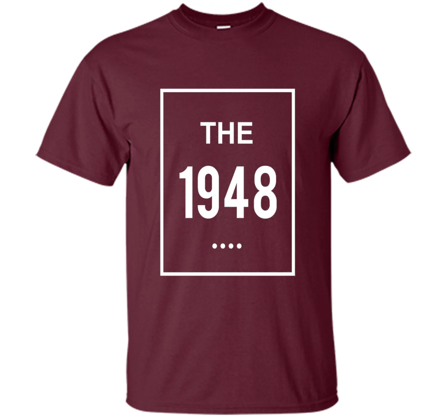 Perfect Gift For 68th Birthday. Made In 1948 T-Shirt.